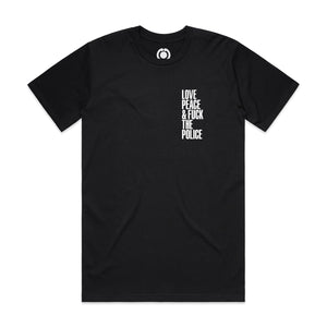 Fortified 'Love, Peace & Fuck The Police' Premium T-Shirt